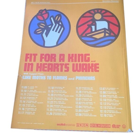 Pre Owned Alternative Press AP December 2017 Issue #353 The Used Creeper Pale Wa - Picture 3 of 8